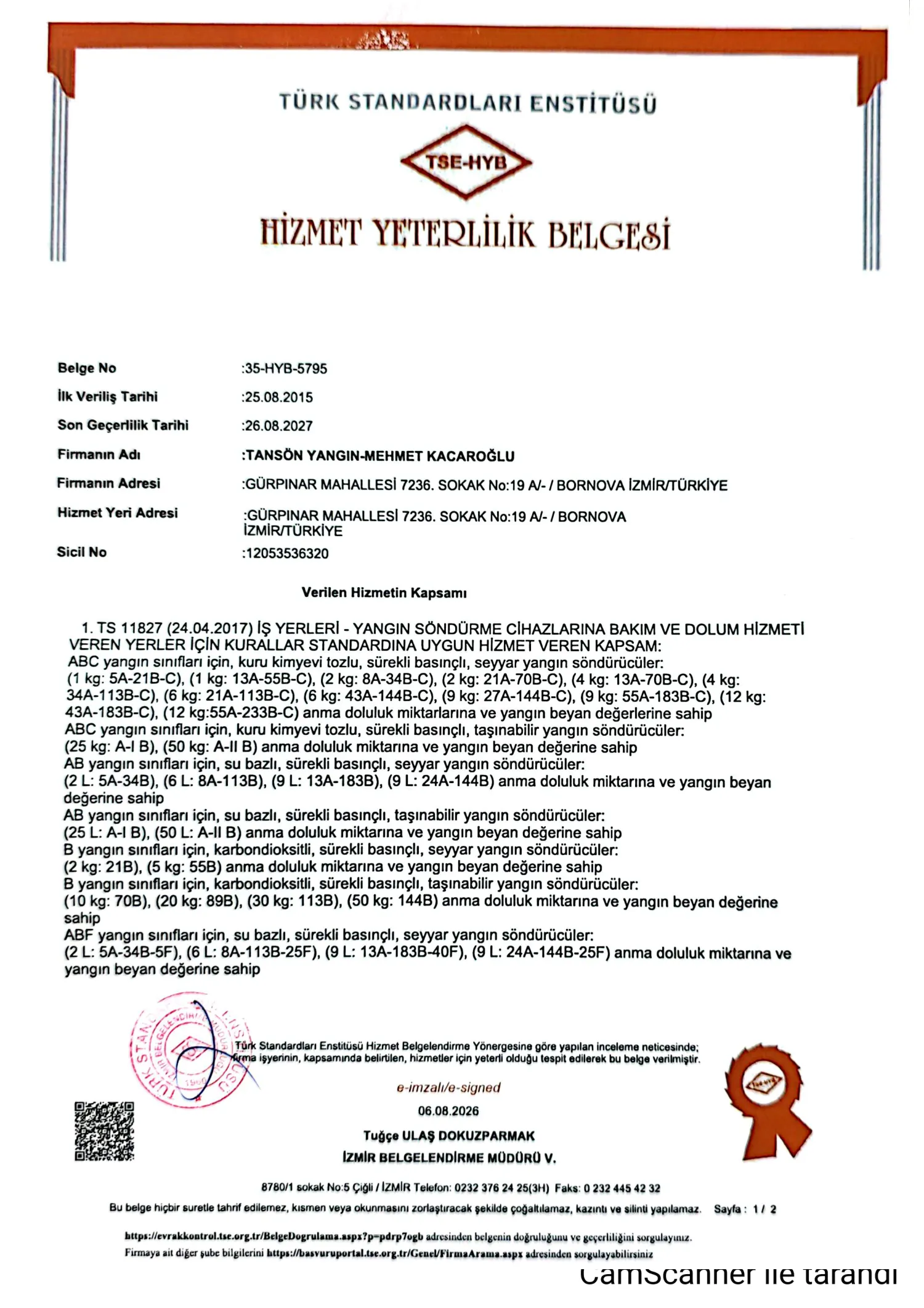 TSE HYB 2027 /1